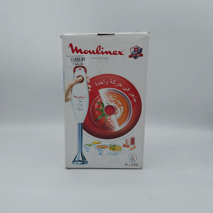 Mixeur Plongeant Moulinex Turbomix 350W - Pied Inox & Gobelet 800ml