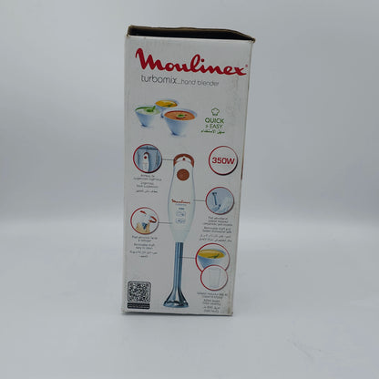 Mixeur Plongeant Moulinex Turbomix 350W - Pied Inox & Gobelet 800ml