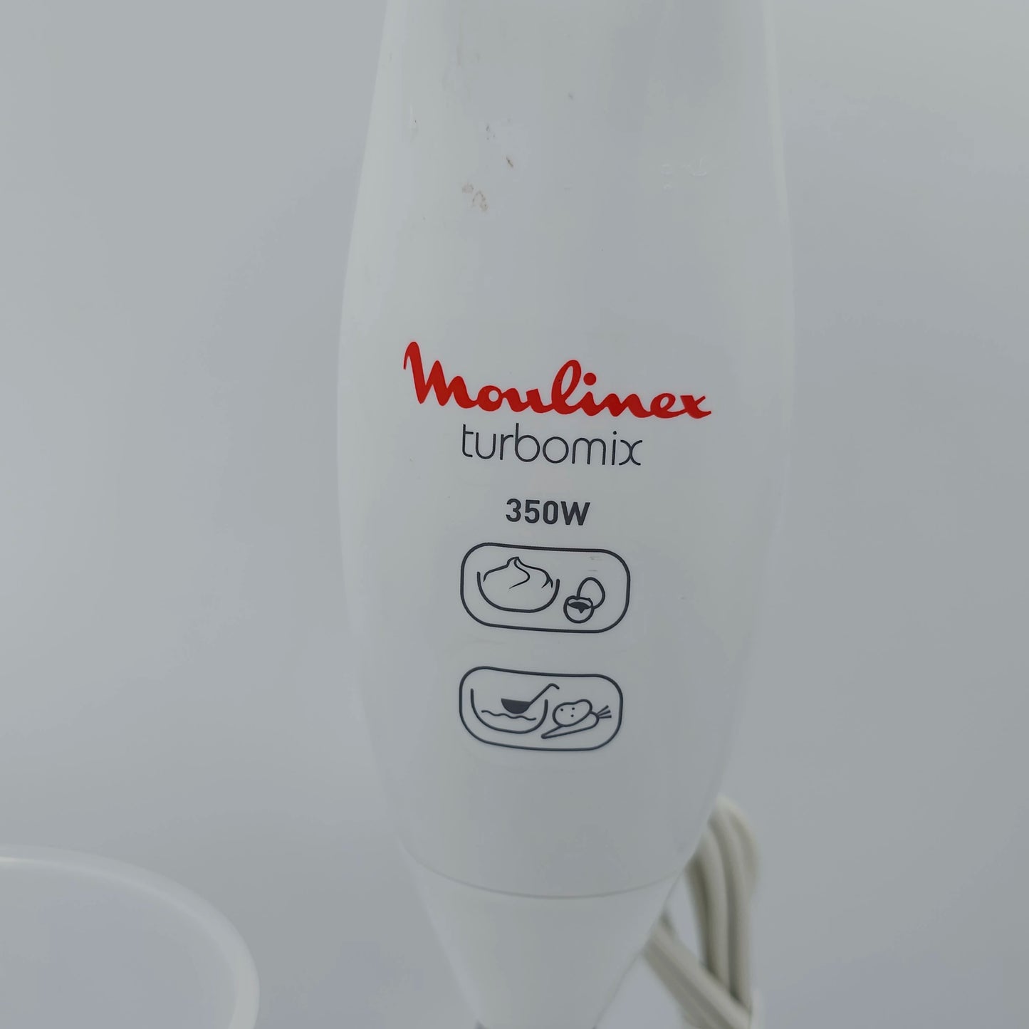 Mixeur Plongeant Moulinex Turbomix 350W - Pied Inox & Gobelet 800ml