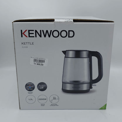 Bouilloire en Verre Kenwood ZJG08 - 1,7L & 2200W | Ébullition Rapide