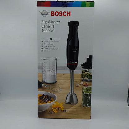 Bosch ErgoMaster Serie 4 – Mixeur Plongeant Multifonction 1000W avec Accessoires
