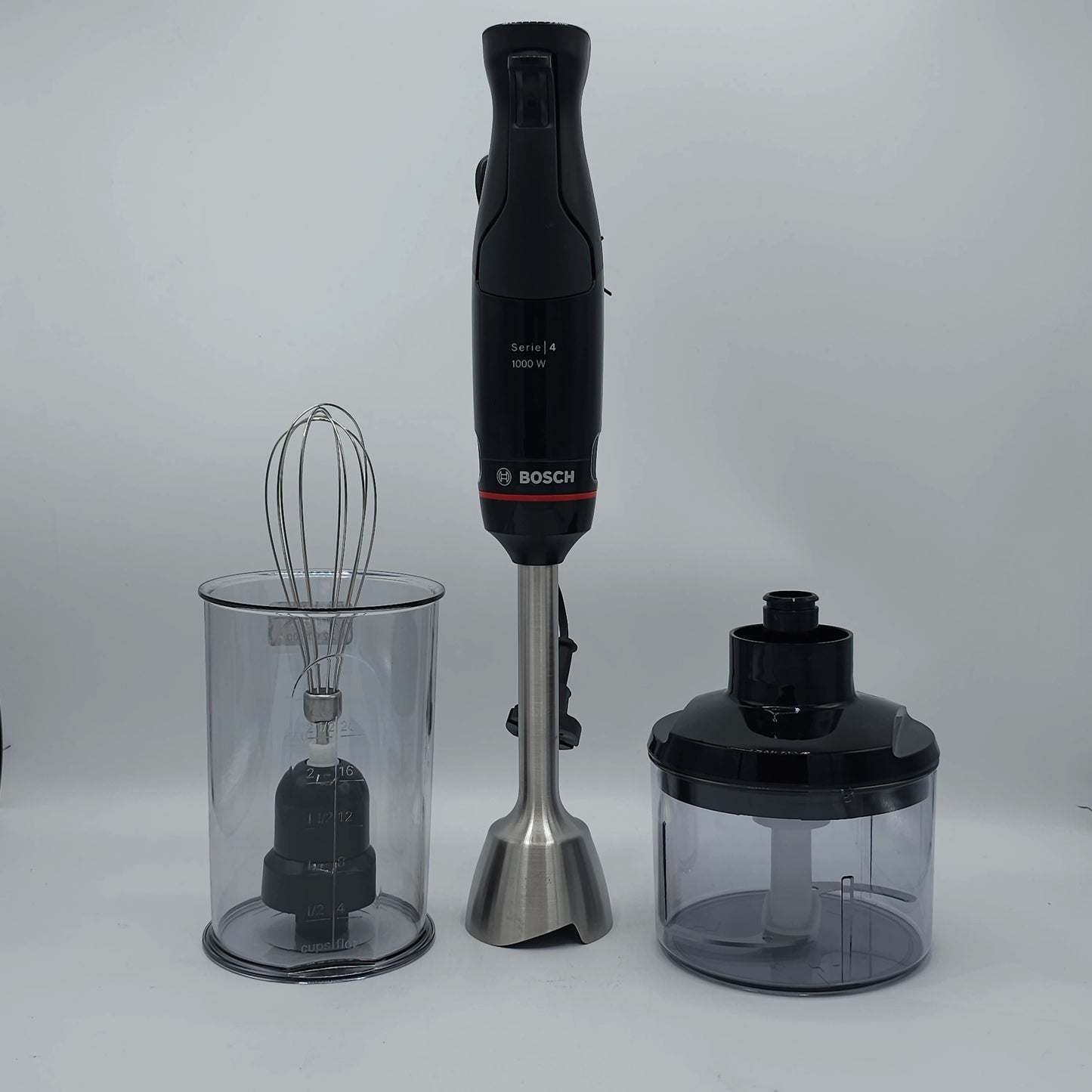 Bosch ErgoMaster Serie 4 – Mixeur Plongeant Multifonction 1000W avec Accessoires