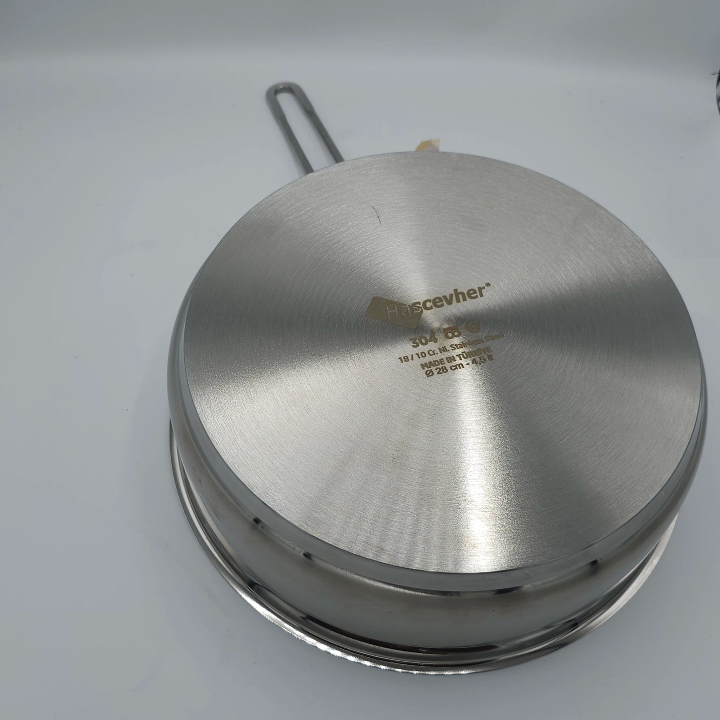Poêle Professionnelle Hascevher Anett en Acier Inox - 28 cm