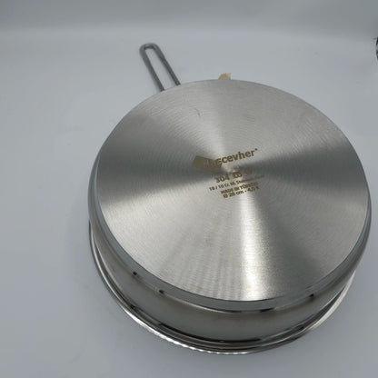 Poêle Professionnelle Hascevher Anett en Acier Inox - 28 cm