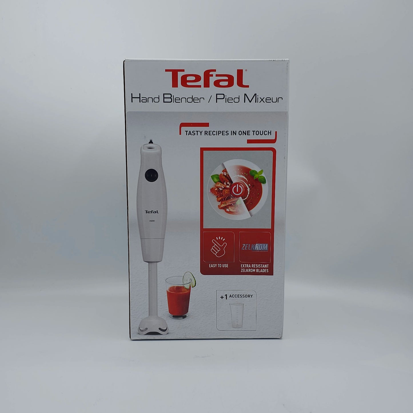 Mixeur Plongeant Tefal 350W – Compact, Ergonomique et Performant