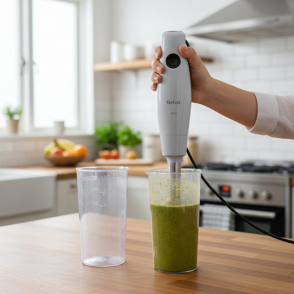 Mixeur Plongeant Tefal 350W – Compact, Ergonomique et Performant