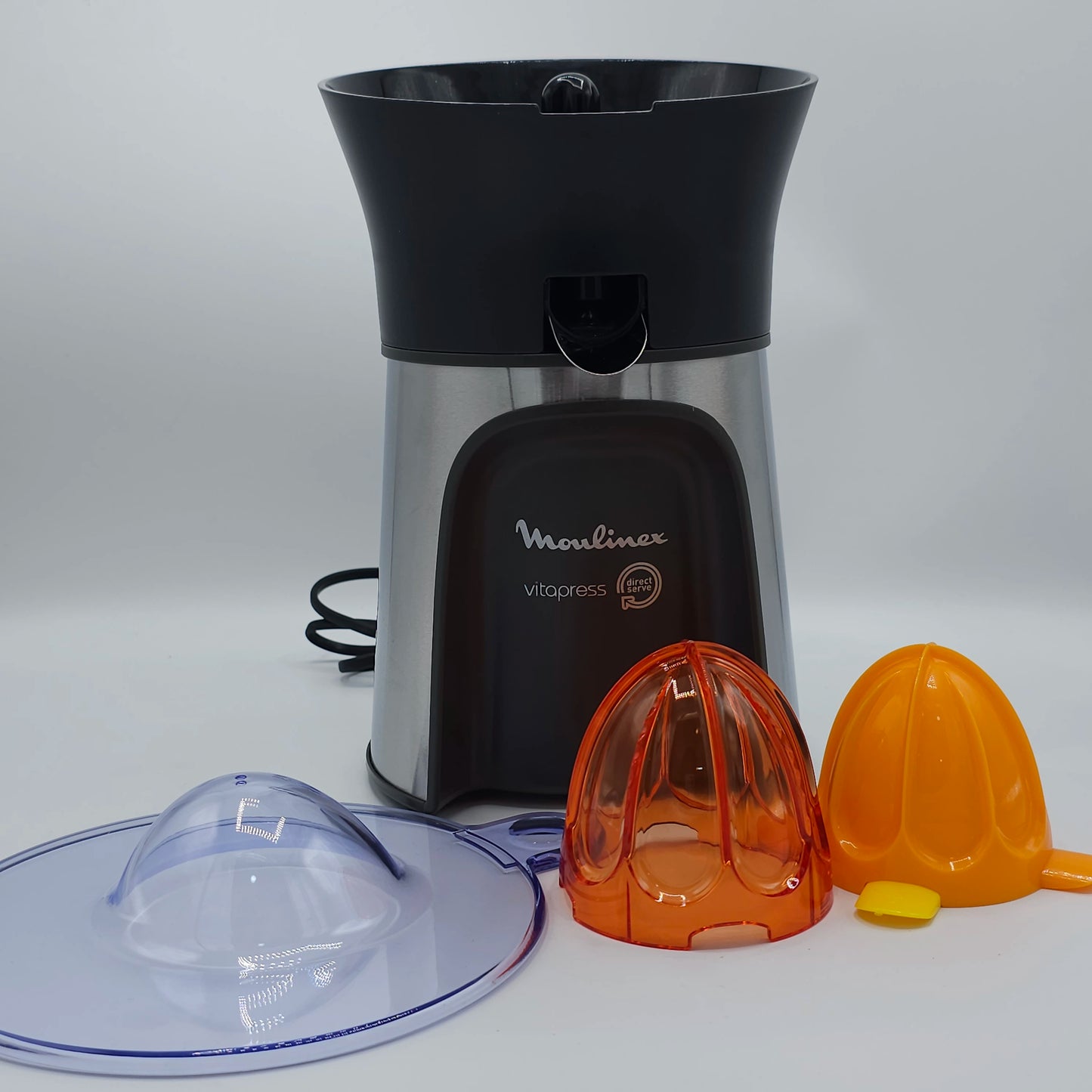 Presse-Agrumes Moulinex Vitapress Direct Serve 100W – Jus Frais en un Instant
