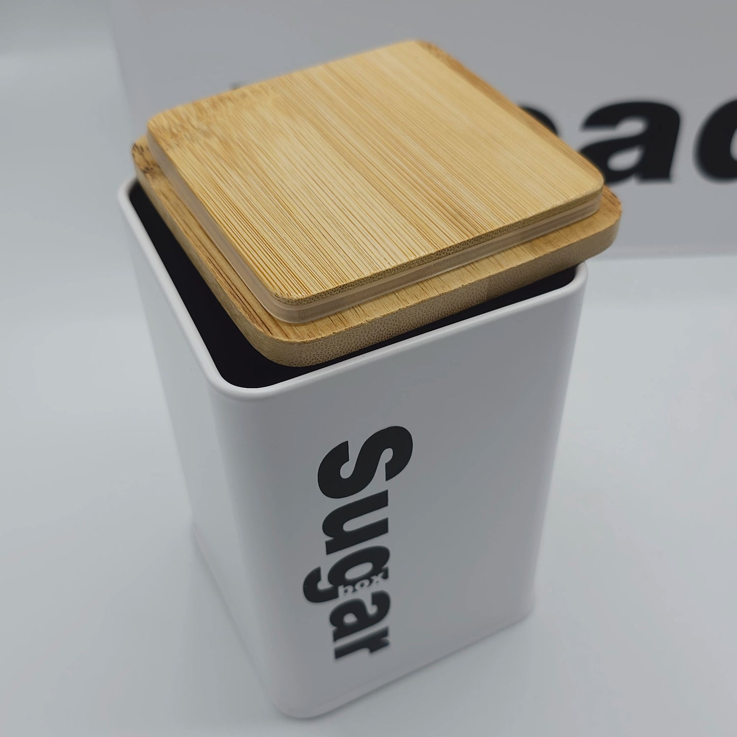 Set de Rangement Cuisine Design – Boîte à Pain & Trio de Bocaux