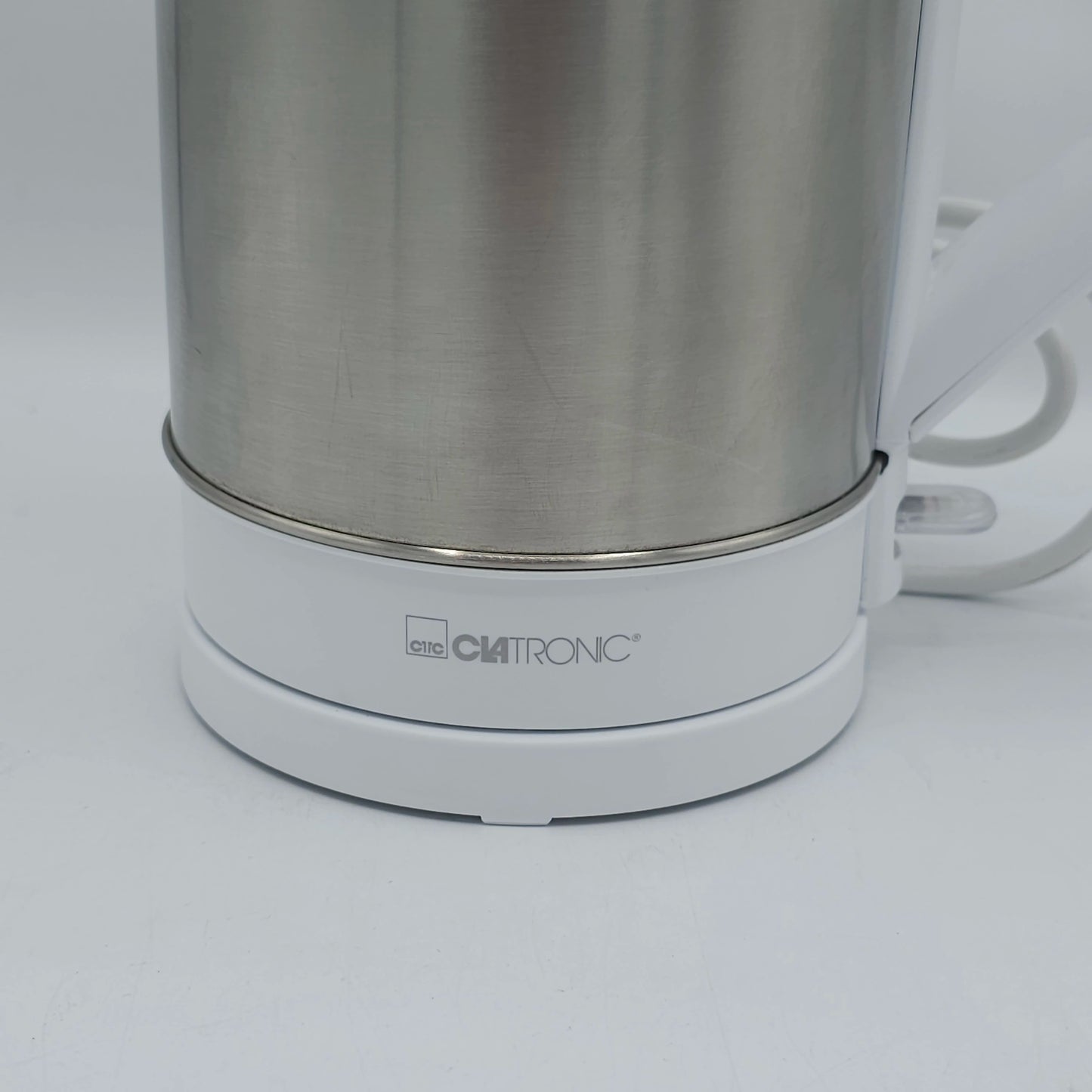 Bouilloire Électrique Clatronic WKS 3692 - Inox & Design Compact - Sans BPA