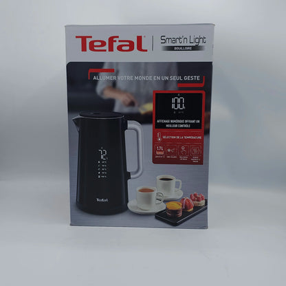 Bouilloire Électrique Tefal Smart'n Light - 1.7L, Écran Digital, 5 Températures
