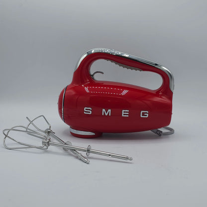 Batteur Électrique Manuel Smeg Style Années 50 - Rouge Passion