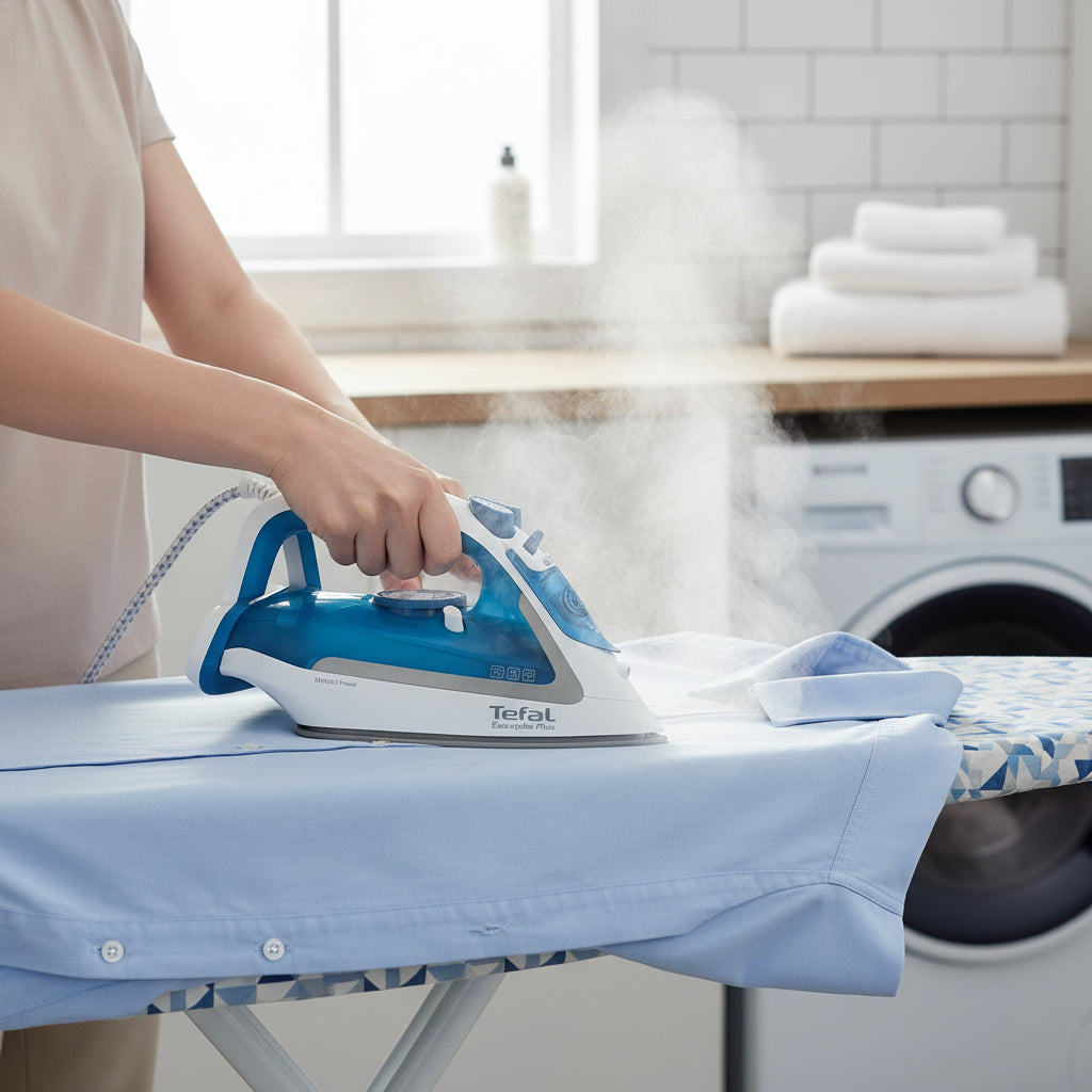 Fer à Repasser Vapeur Tefal Easygliss Plus - Technologie Durilium Airglide