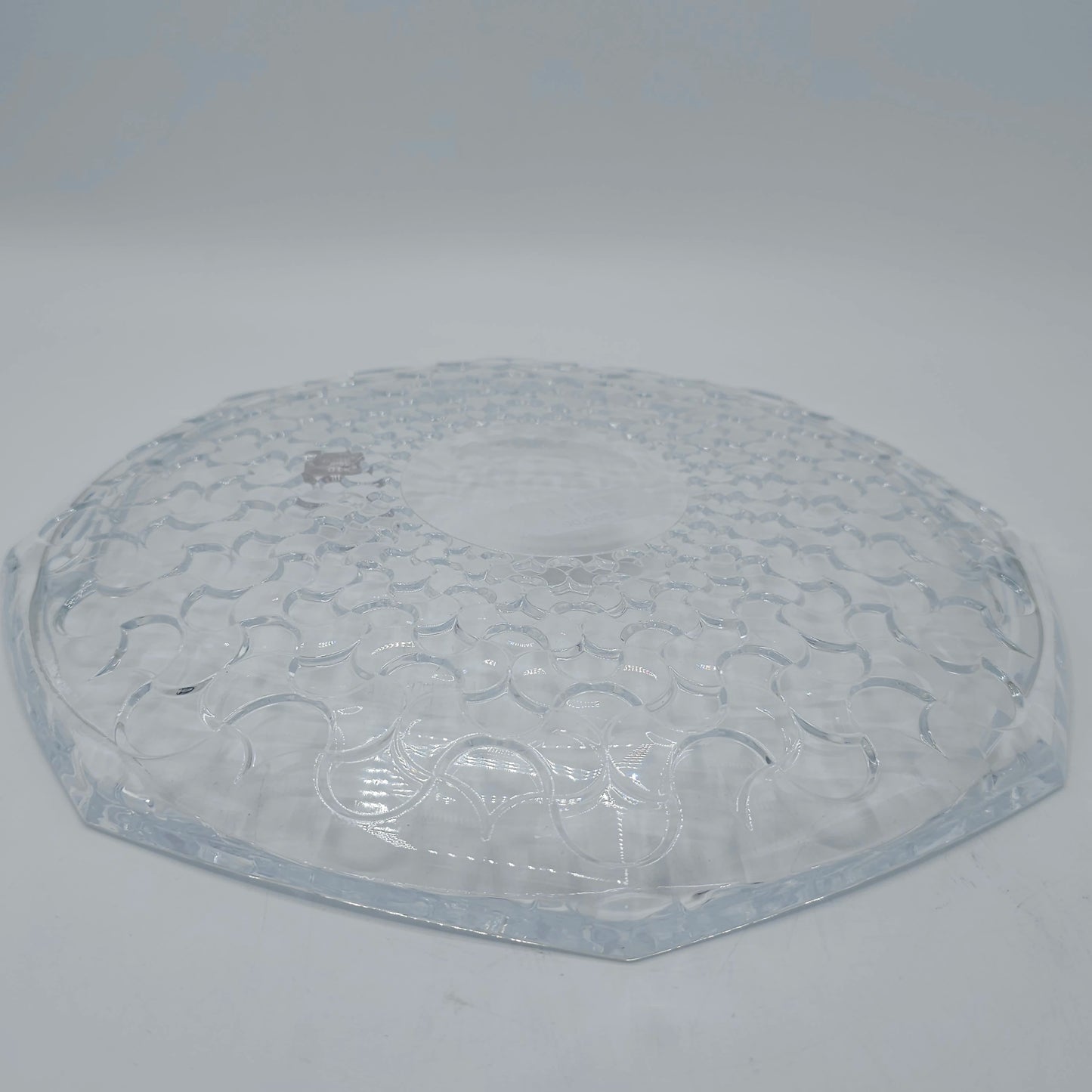 Centre de Table en Cristal RCR – Collection Arabesque (Ø 300 mm)