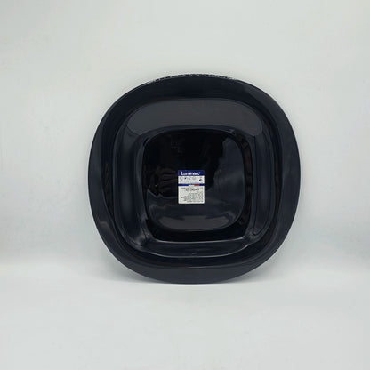 Assiette Plate Carrée Noire - Collection Luminarc Carine