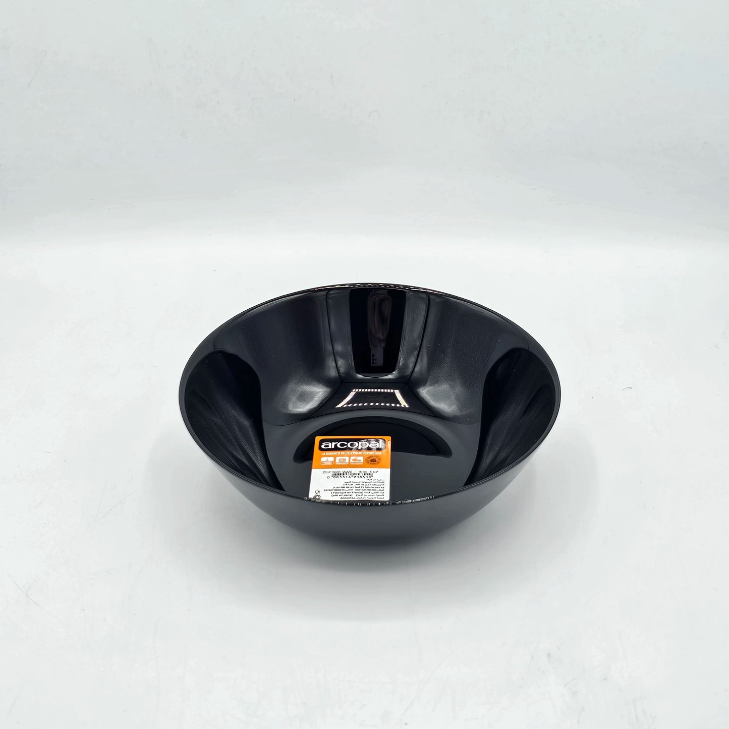 Bol Noir Élégant  – Collection Arcopal Zelie