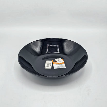 Assiette Creuse Ronde Noire - Collection Arcopal Zelie