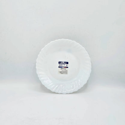 Assiette à Dessert Blanche – Collection Luminarc Feston