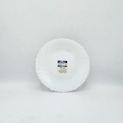 Assiette à Dessert Blanche – Collection Luminarc Feston