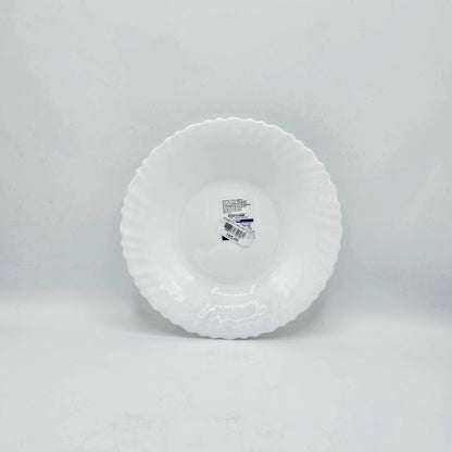 Assiette Creuse Feston Blanche – Collection Luminarc Feston
