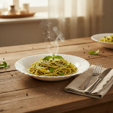 Assiette Creuse Feston Blanche – Collection Luminarc Feston