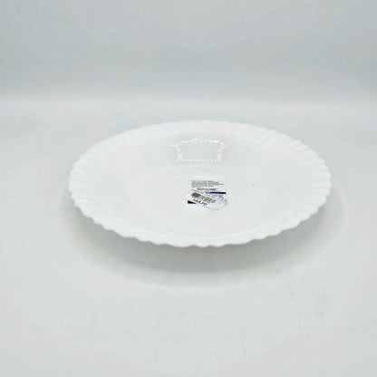 Assiette Creuse Feston Blanche – Collection Luminarc Feston