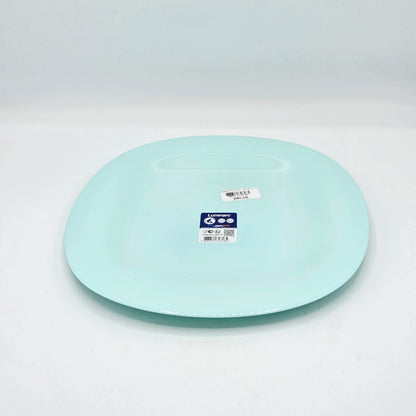 Assiette Plate Carrée Bleu Turquoise – Collection Luminarc Carine