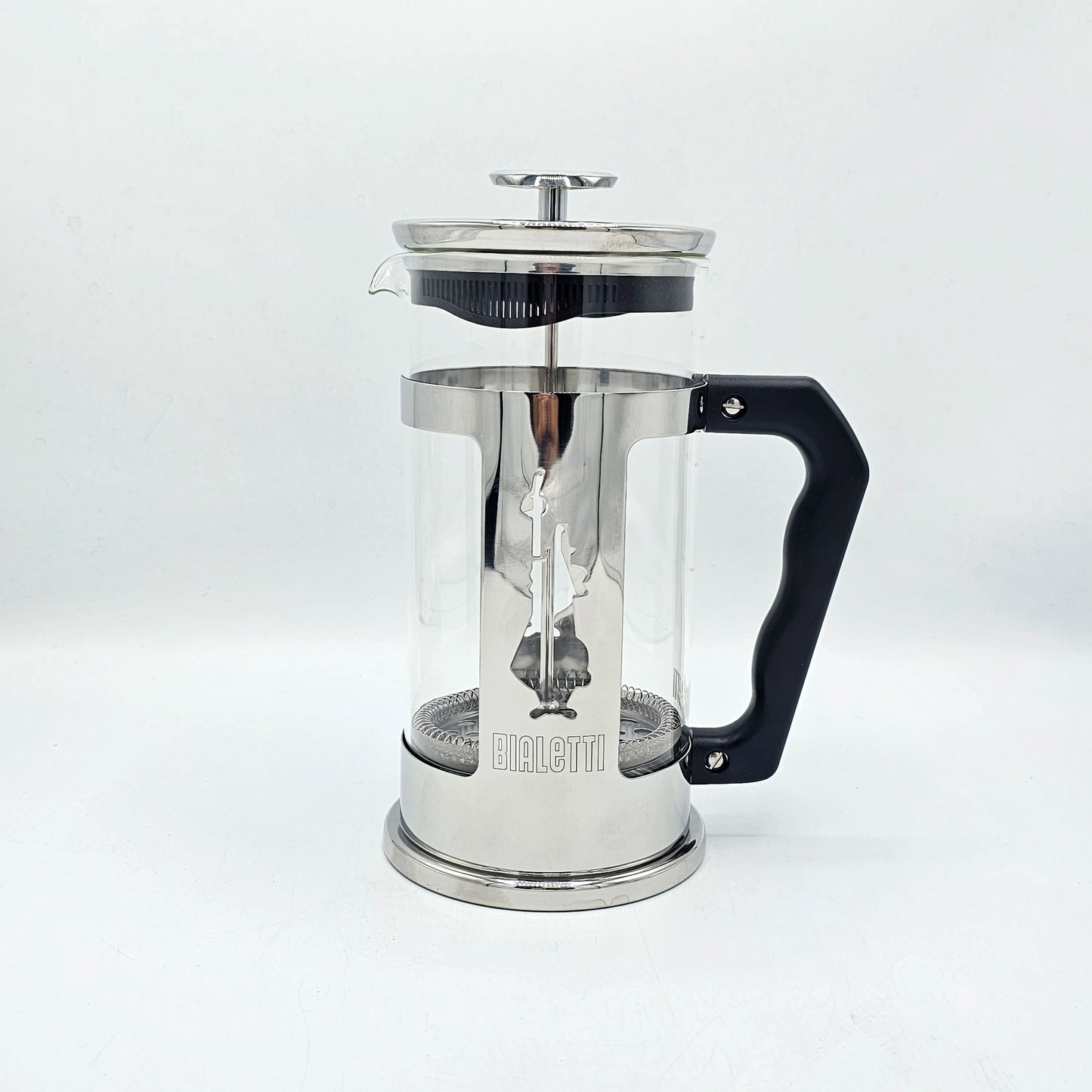 Cafetière à Piston Bialetti Smart – French Press Inox et Verre Borosilicate