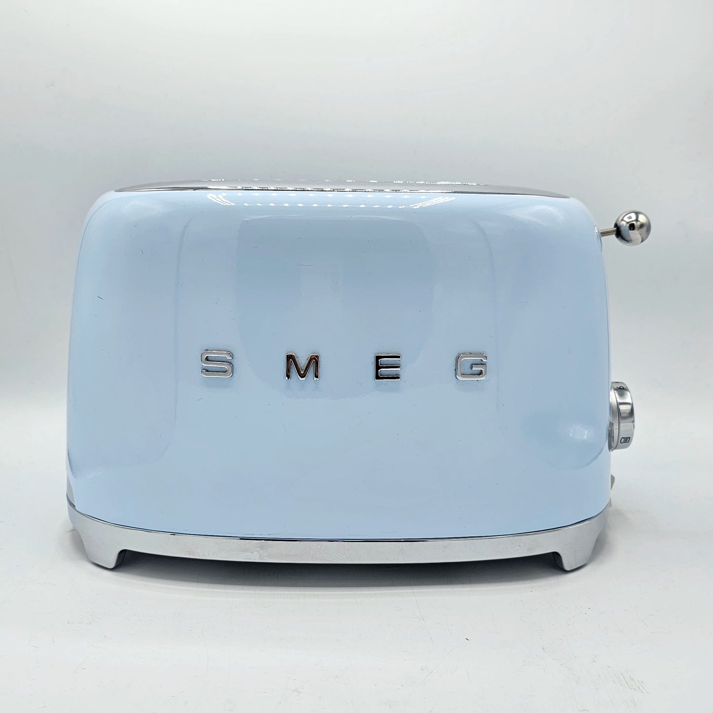 Grille-Pain 2 Tranches SMEG - Style Rétro Années 50 Bleu Pastel
