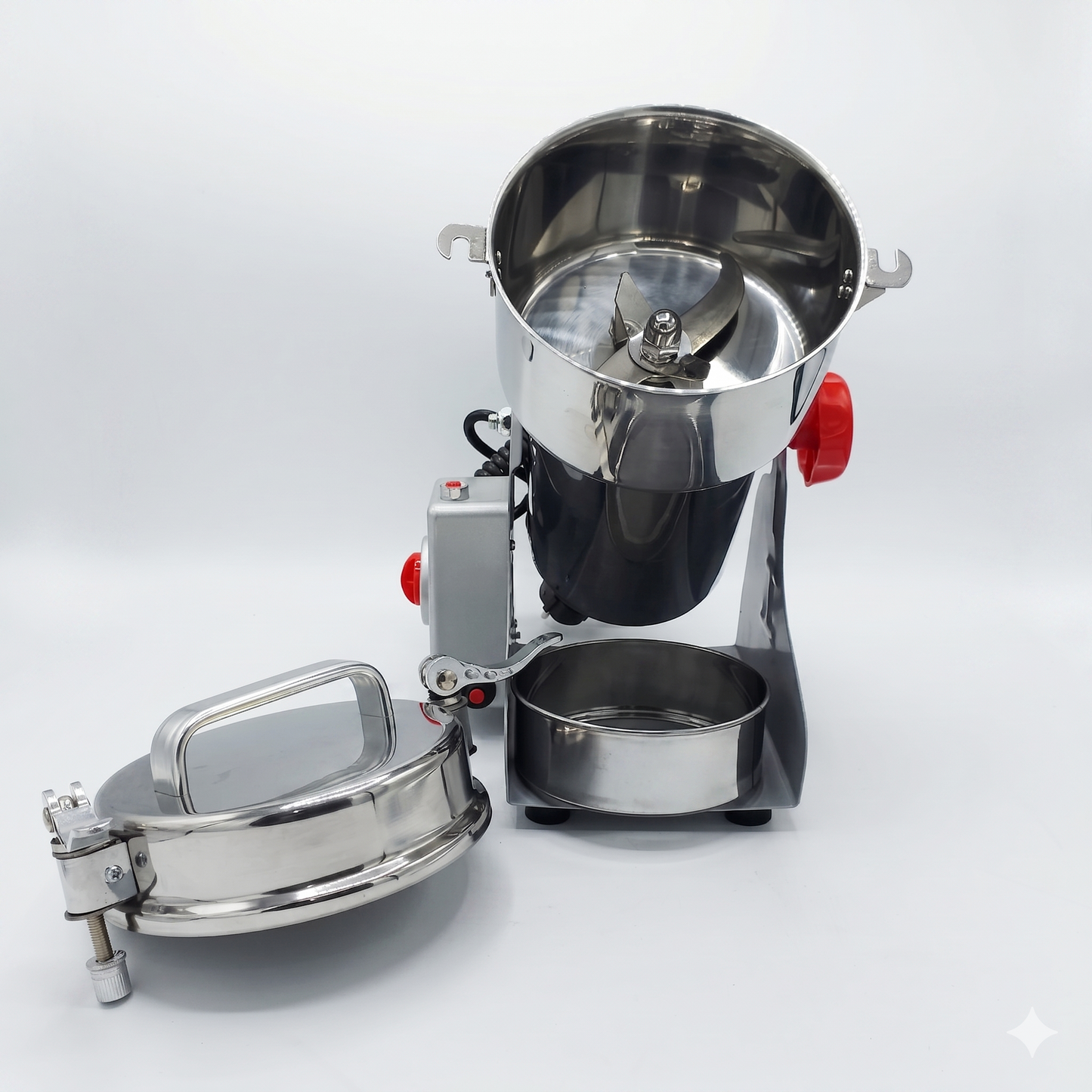 Moulin à Épices et Grains Professionnel Bomann – Broyeur Ultra-Puissant en Acier Inoxydable