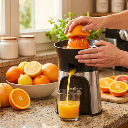 Presse-Agrumes Moulinex Vitapress Direct Serve 100W – Jus Frais en un Instant
