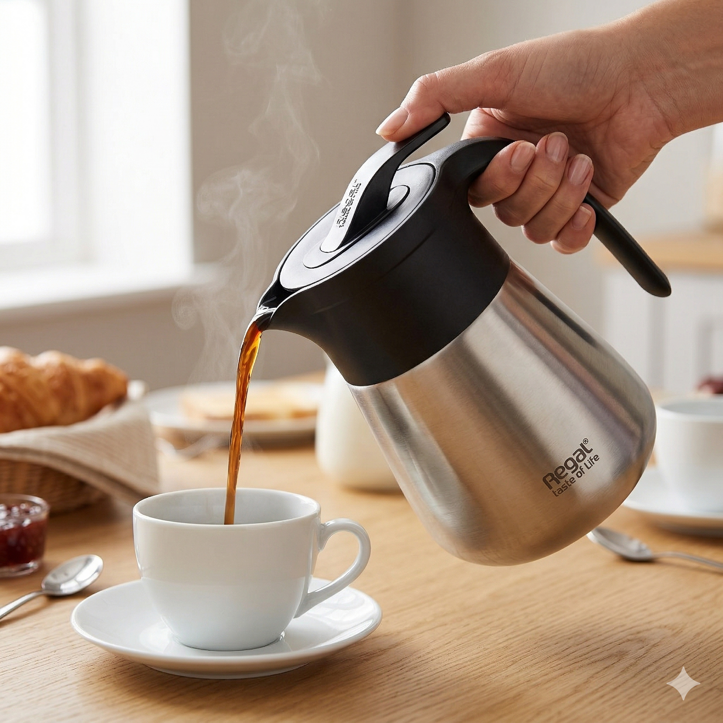 Carafe Isotherme en Acier Inoxydable "Regal"