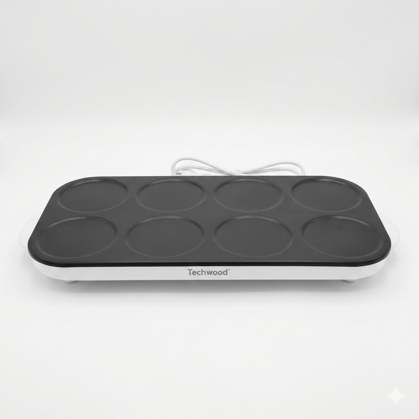Crêpière Électrique Multi-Crêpes Techwood – Appareil 8 Empreintes Convivial
