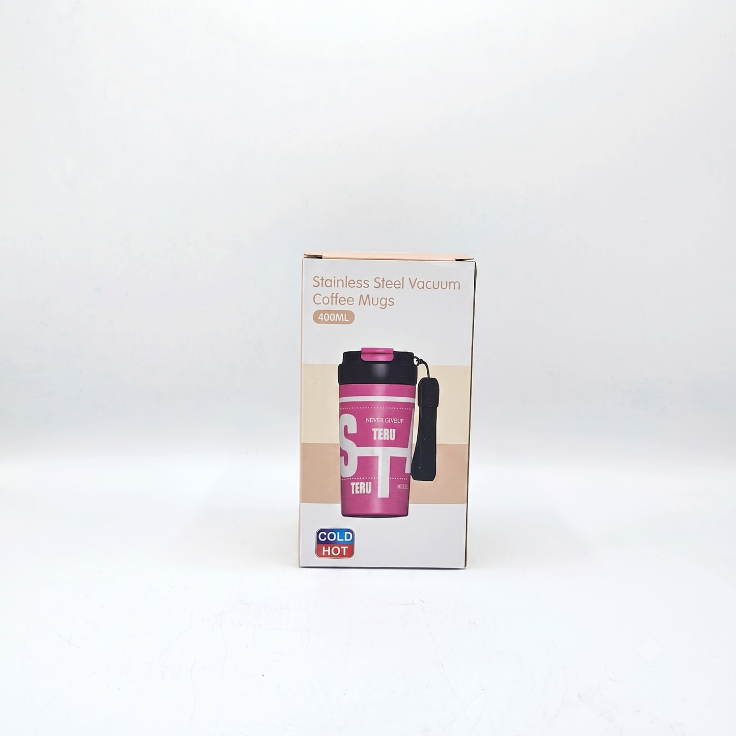 Mug de Voyage Isotherme Inox 400ml - Maintien Chaud & Froid
