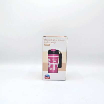 Mug de Voyage Isotherme Inox 400ml - Maintien Chaud & Froid
