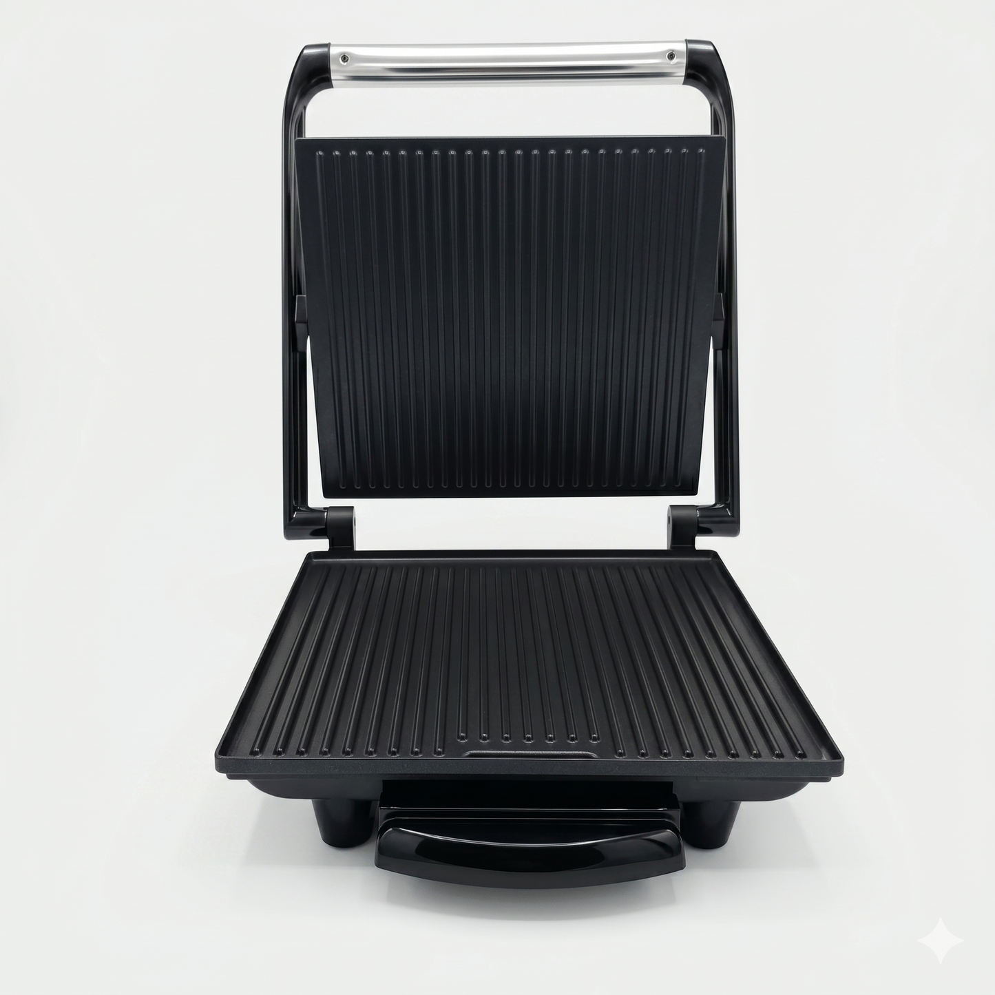 Grill Viande & Presse à Panini Tefal Chrome Édition - Finition Inox Miroir