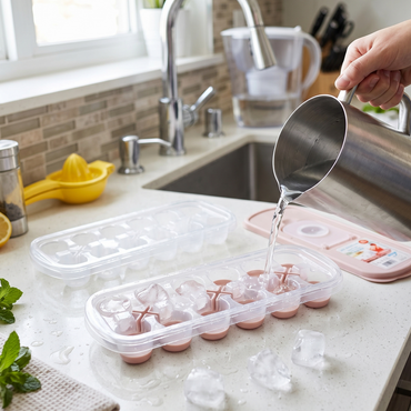 Bac à Glaçons "Easy Ice" – Démoulage Facile & Couvercle Hermétique