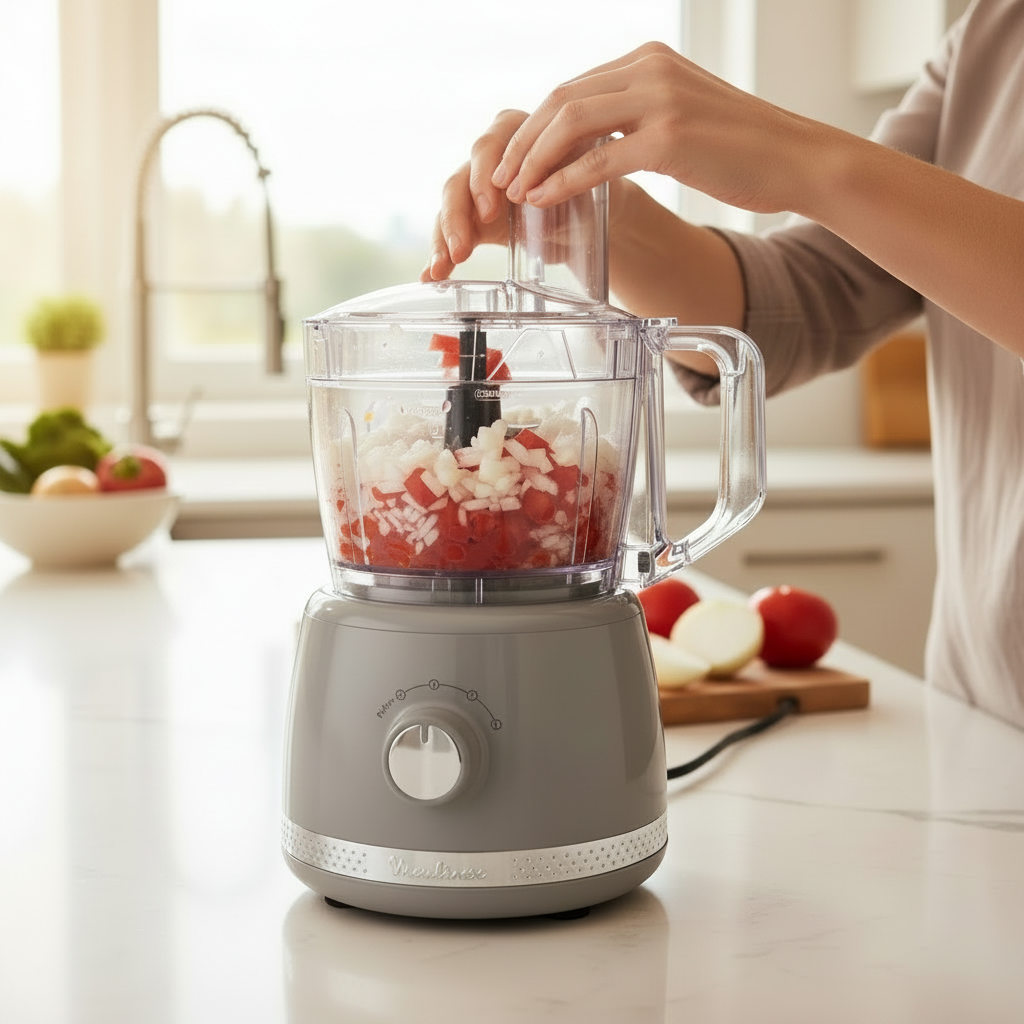 Robot Multifonction Moulinex Compact – Préparation Culinaire Rapide