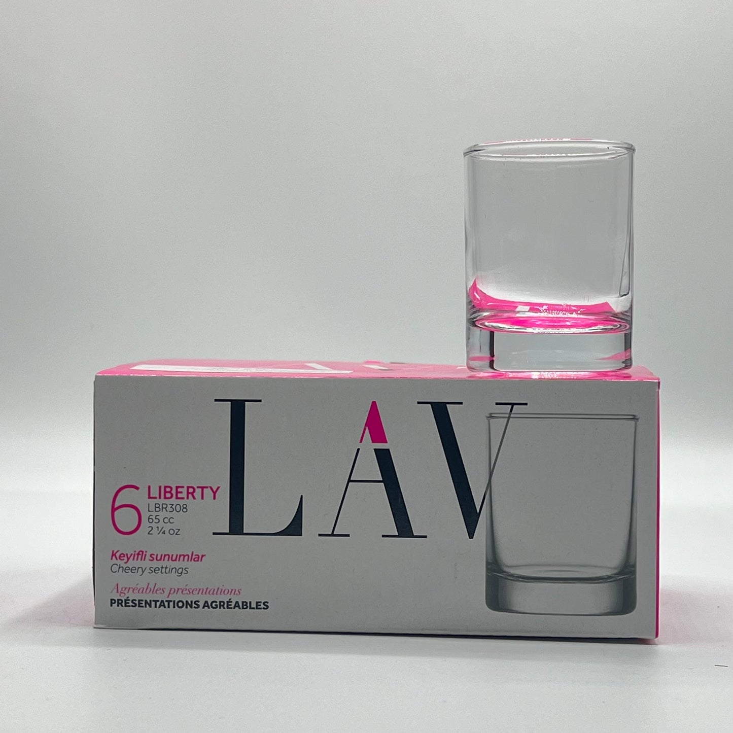 Set de 6 Verres LAV