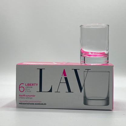 Set de 6 Verres LAV