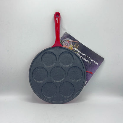 Poêle à Pancakes Smartcook en Fonte - 7 Empreintes - 23cm
