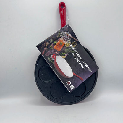 Poêle à Pancakes Smartcook en Fonte - 7 Empreintes - 23cm