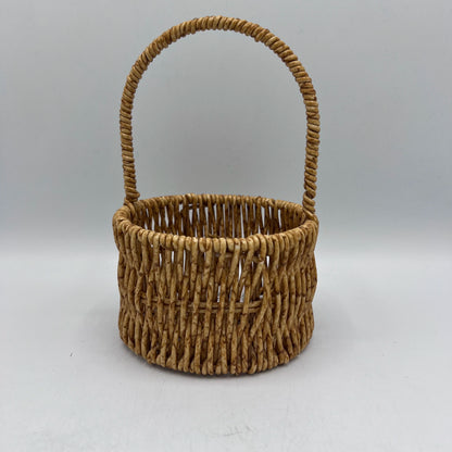 Petit Panier de Rangement Tressé en Rotin avec Anse - Artisanal & Bohème