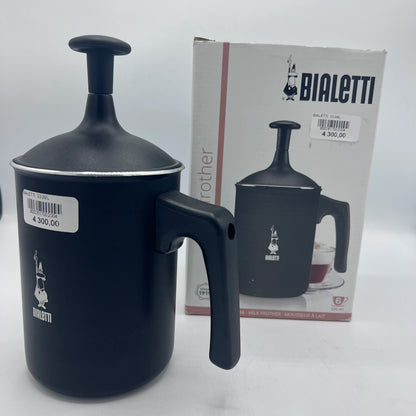 Mousseur à Lait Manuel Bialetti 330 ml – Design Noir Mat Premium