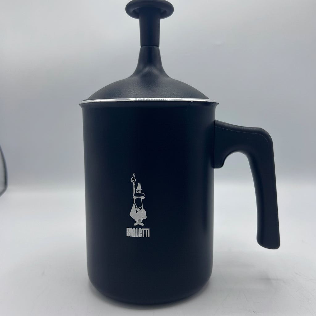 Mousseur à Lait Manuel Bialetti 330 ml – Design Noir Mat Premium