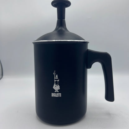 Mousseur à Lait Manuel Bialetti 330 ml – Design Noir Mat Premium