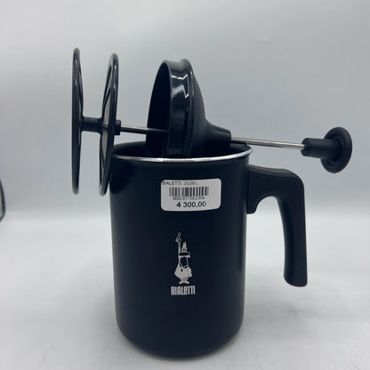 Mousseur à Lait Manuel Bialetti 330 ml – Design Noir Mat Premium
