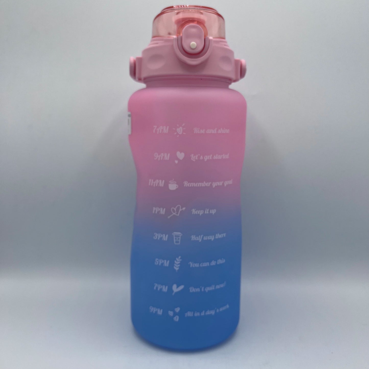 Trio de Gourdes Motivantes avec Marqueurs de Temps – Pack Hydratation Sport & Quotidien
