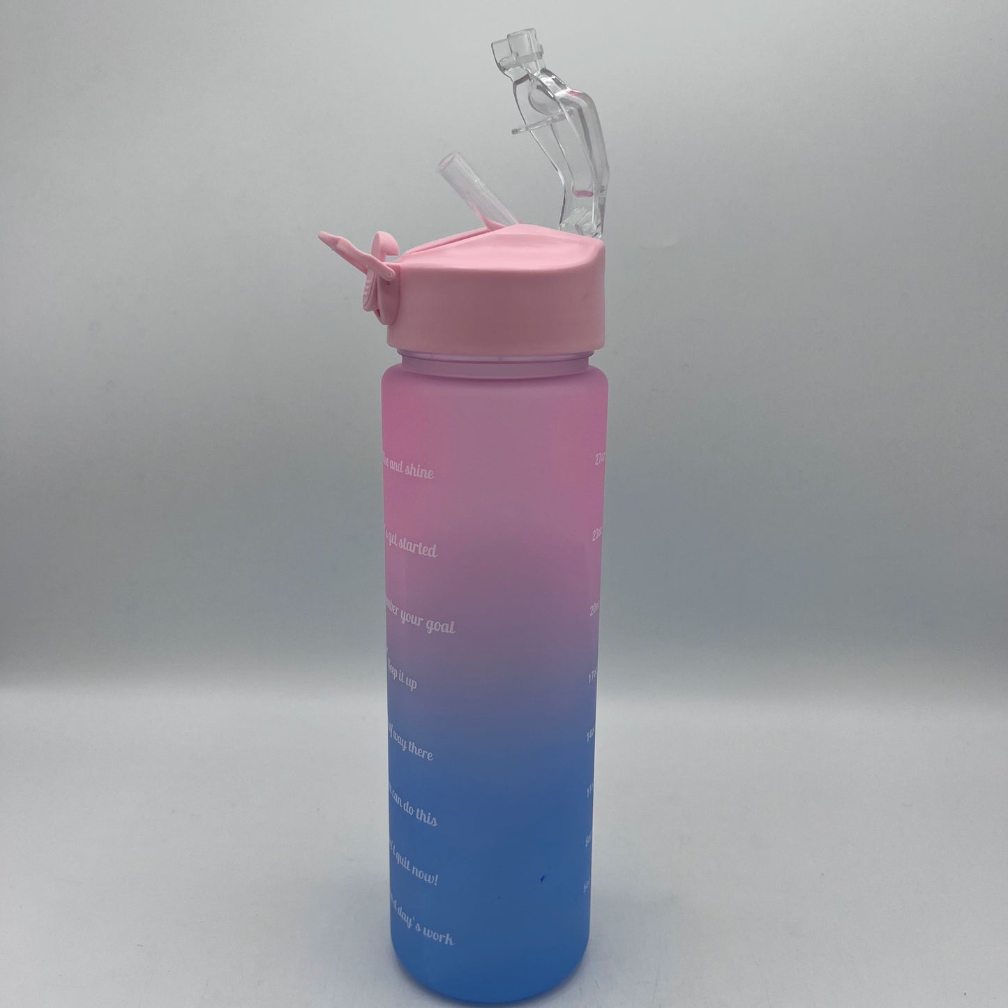 Trio de Gourdes Motivantes avec Marqueurs de Temps – Pack Hydratation Sport & Quotidien