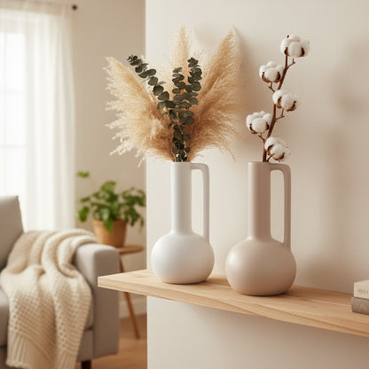 Vase Carafe Sculptural Design – Céramique Minimaliste Mate