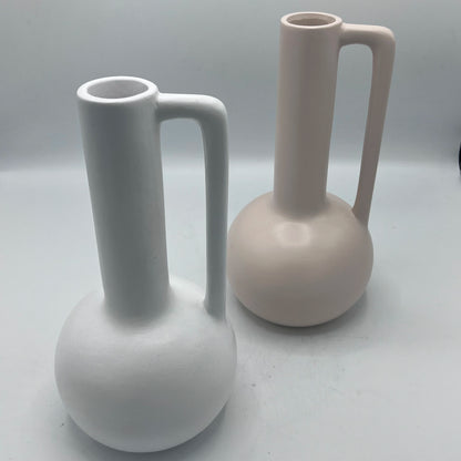 Vase Carafe Sculptural Design – Céramique Minimaliste Mate